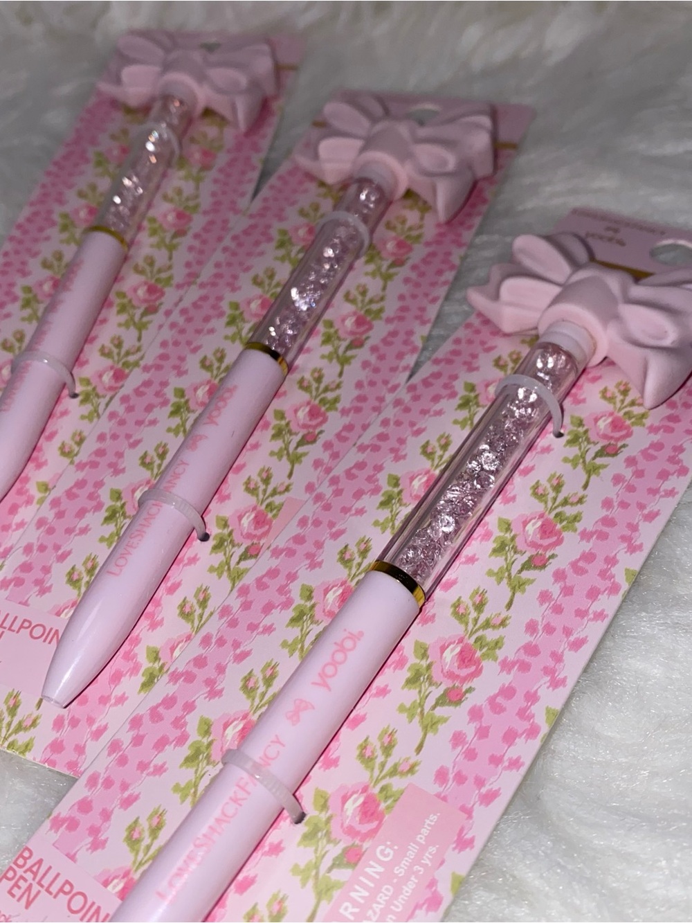 🌸 LoveShackFancy x Target - Yoobi

3 pc ballpoint pens New